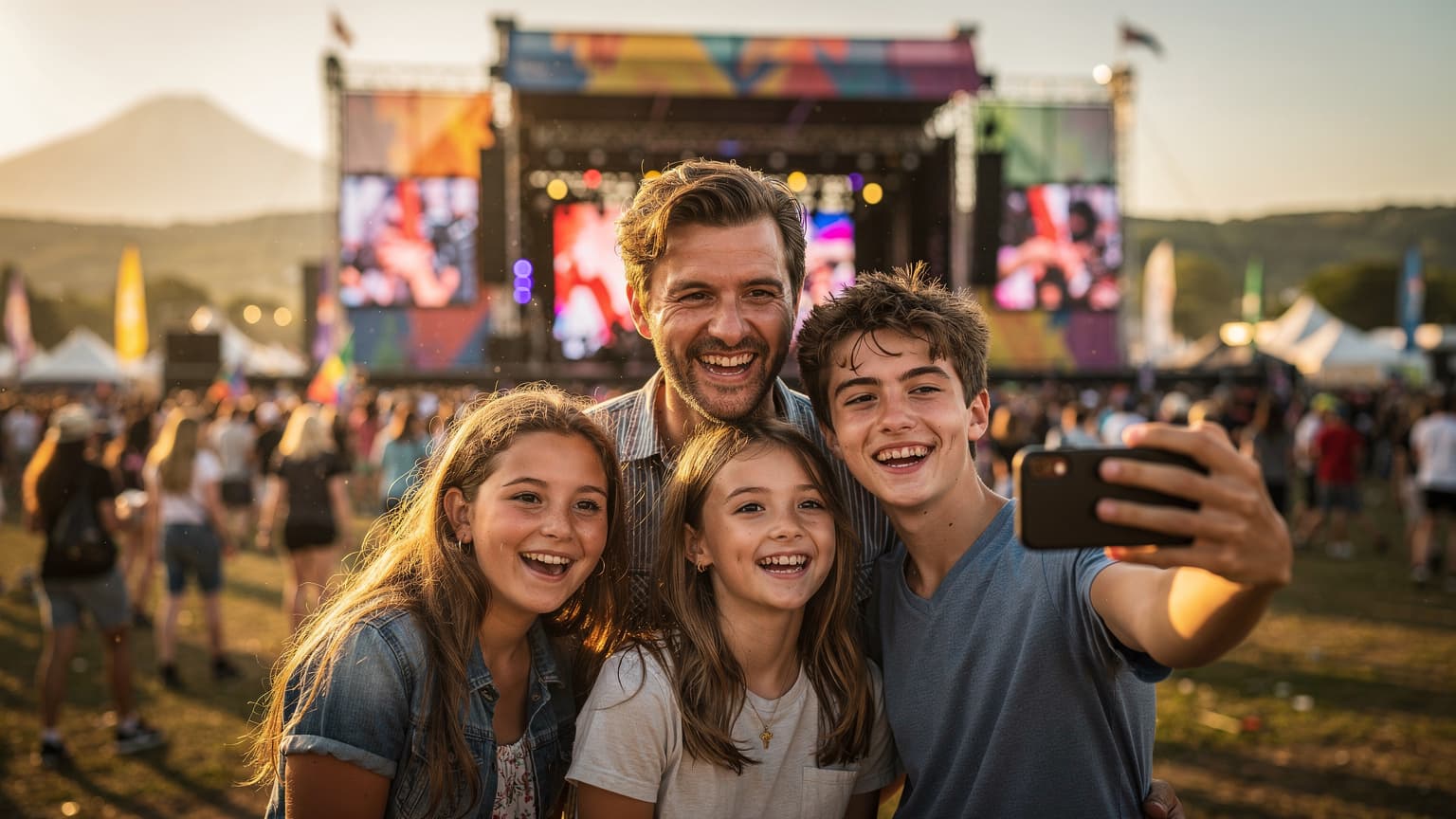 Pass multi-pays 2026: Votre eSIM pour 3 festivals, sans stress parental