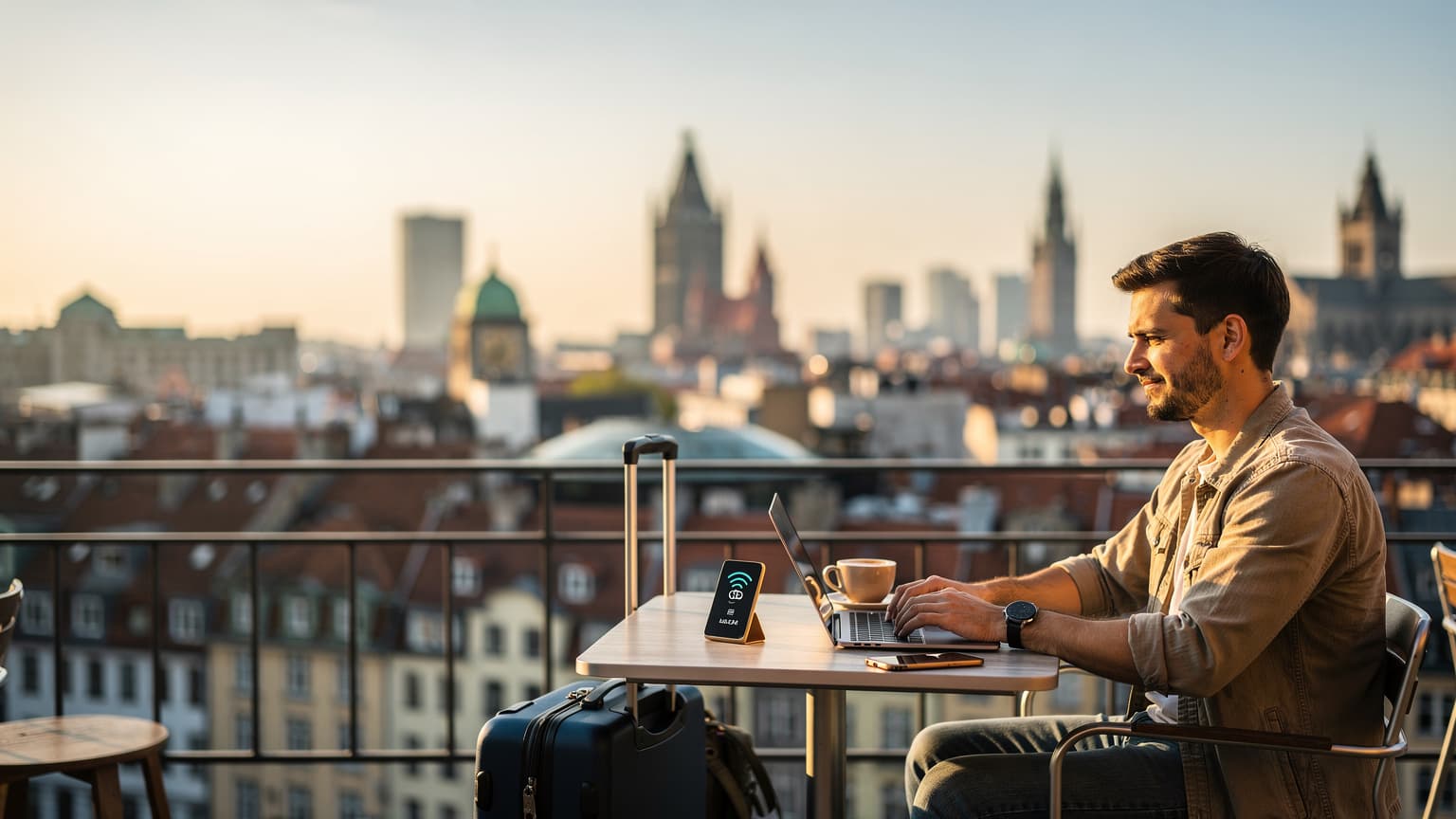 Nômade Digital 2026: Como o eSIM Simplifica Sua Vida e Trabalho no Exterior