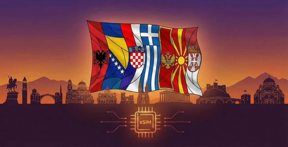 Balkans (5+ areas), Cellesim eSIM